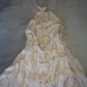 Beautiful snake print dress